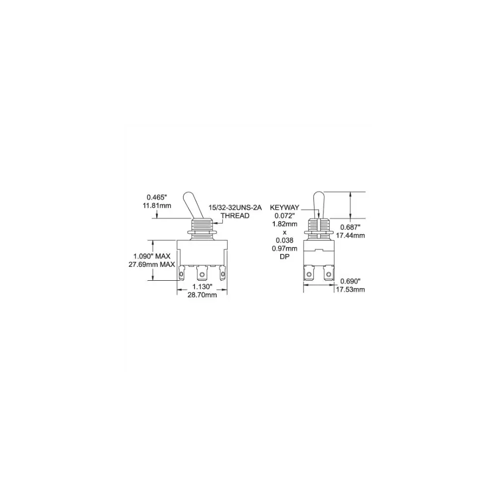 WeatherDeck Multi Purpose Switch - BLS4155-BSS - view 3